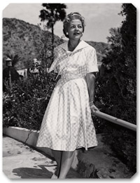 Virginia G. Piper at Camelback Inn, Paradise Valley, Arizona