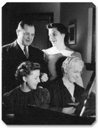 The Critchfield family: Ken and Jessica with their two daughters, Virginia and Carol