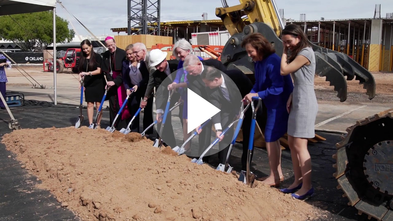 Watch the video of the ceremonial groundbreaking